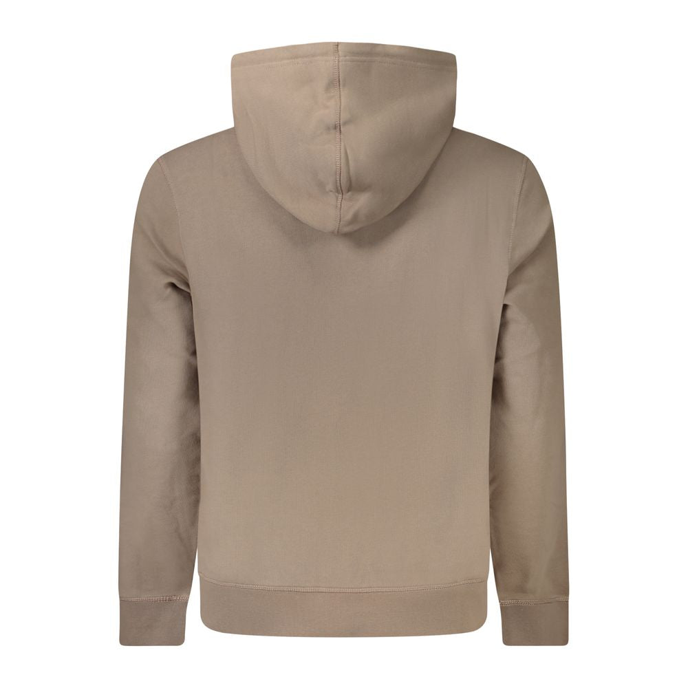 2026 New Arrival Hugo Boss Brown Cotton Men's Sweatshirt