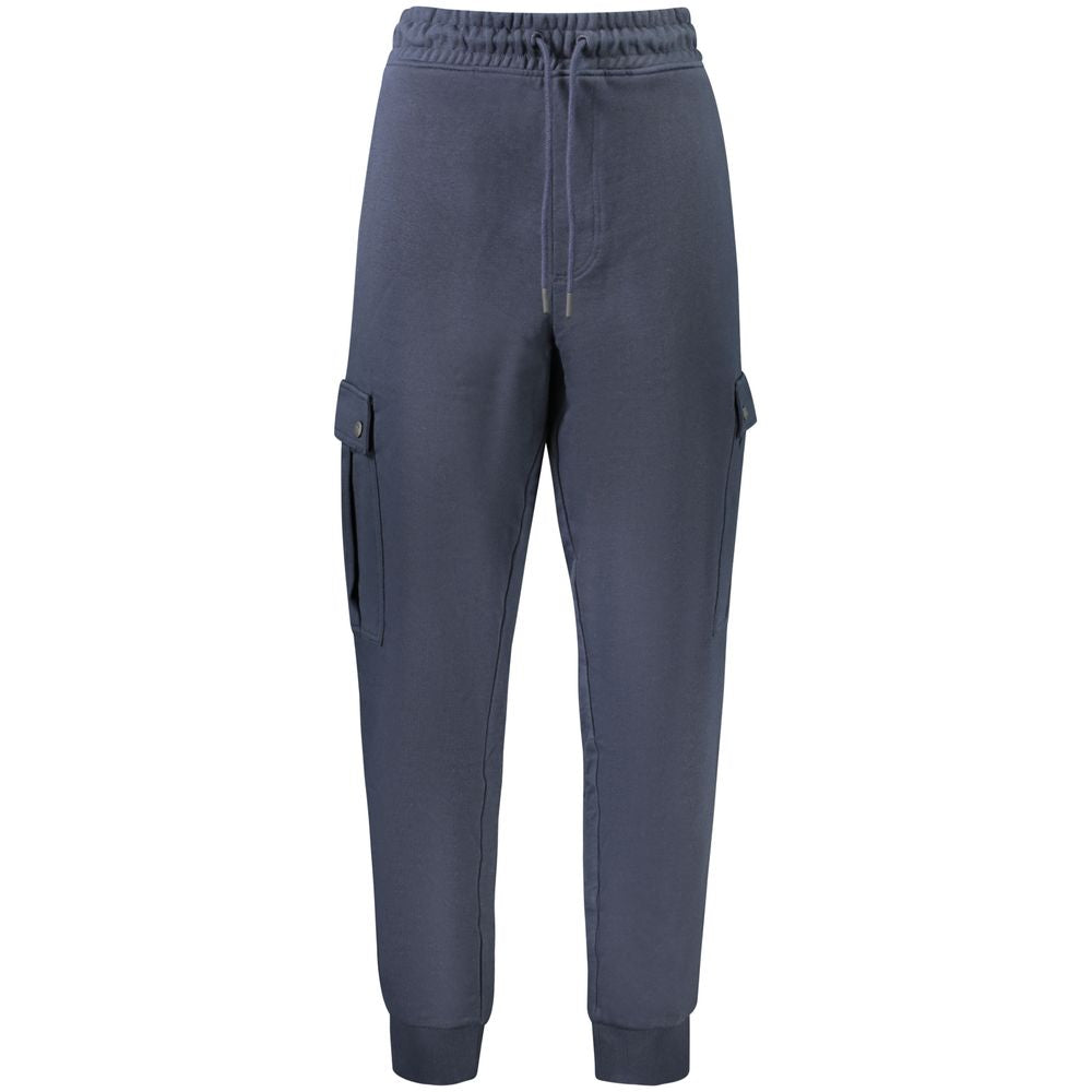 2026 New Arrival Hugo Boss Blue Cotton Men's Trouser