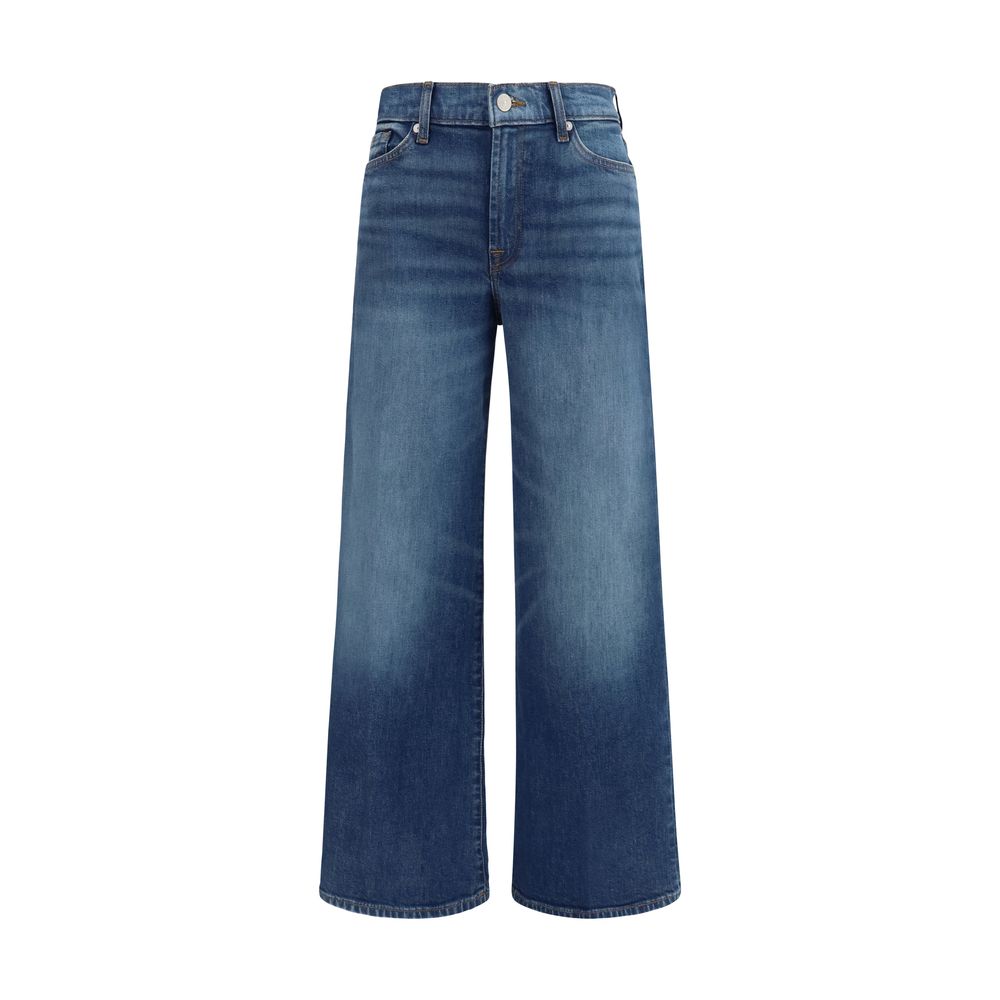 2026 New Arrival 7FOR Blue Cotton Jeans Denim