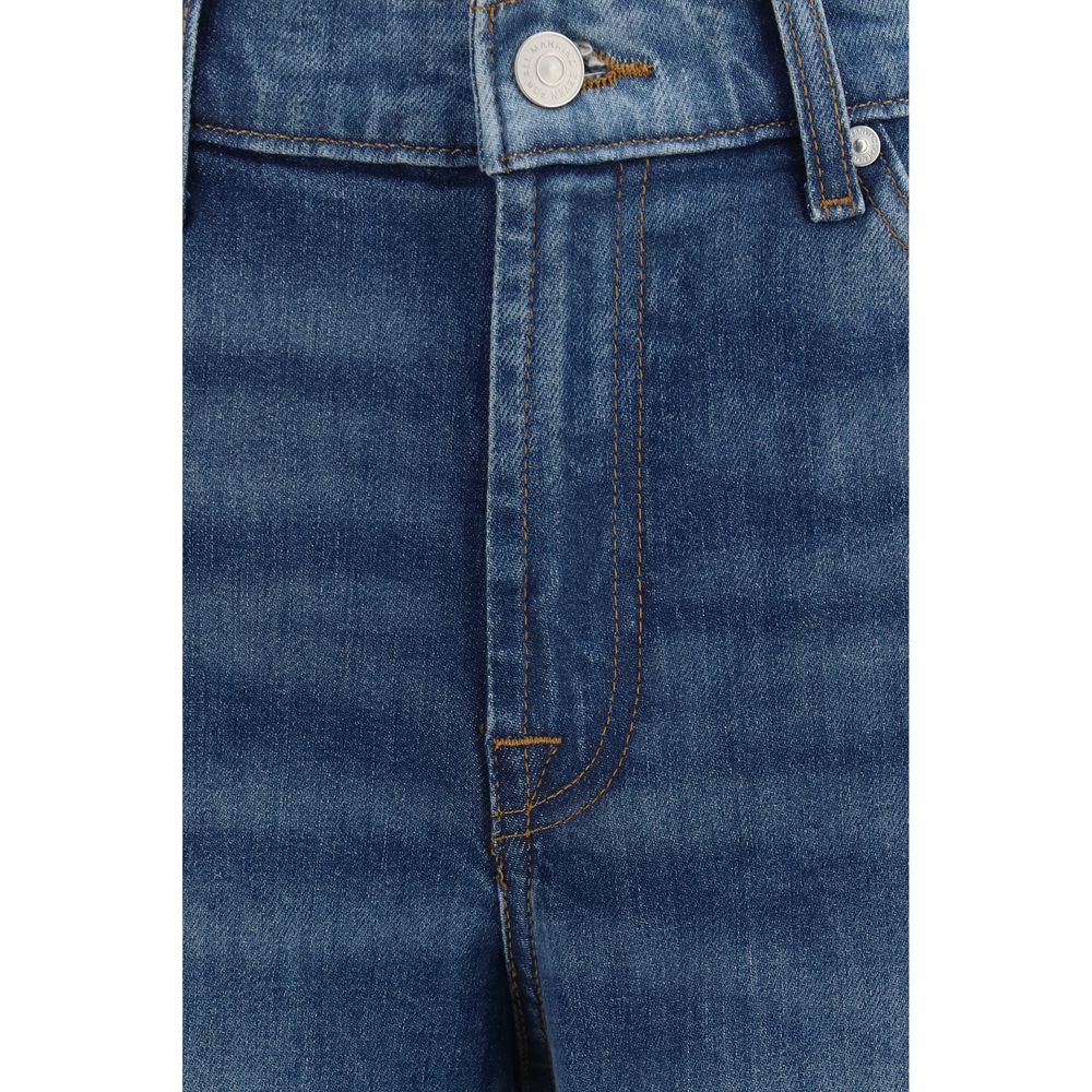 2026 New Arrival 7FOR Blue Cotton Jeans Denim