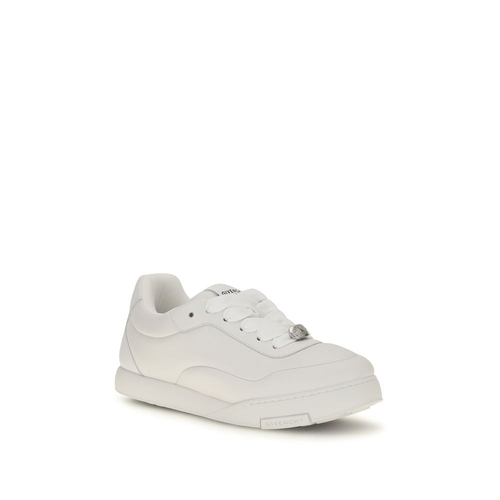 2026 New Arrival Givenchy White Calf Leather Bos Taurus Sneakers