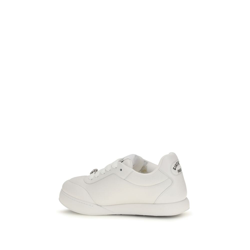 2026 New Arrival Givenchy White Calf Leather Bos Taurus Sneakers