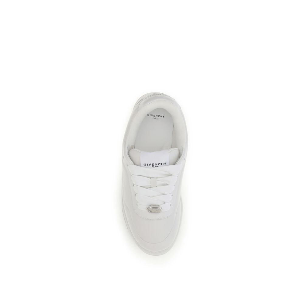 2026 New Arrival Givenchy White Calf Leather Bos Taurus Sneakers