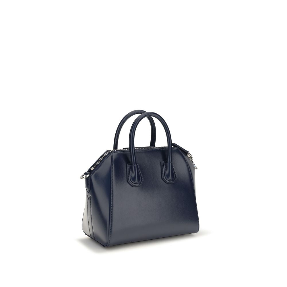 2026 New Arrival Givenchy Blue Calf Leather Bos Taurus Handbag
