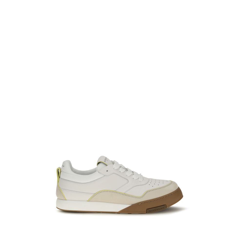 2026 New Arrival Givenchy White Calf Leather Bos Taurus Low Top Sneakers
