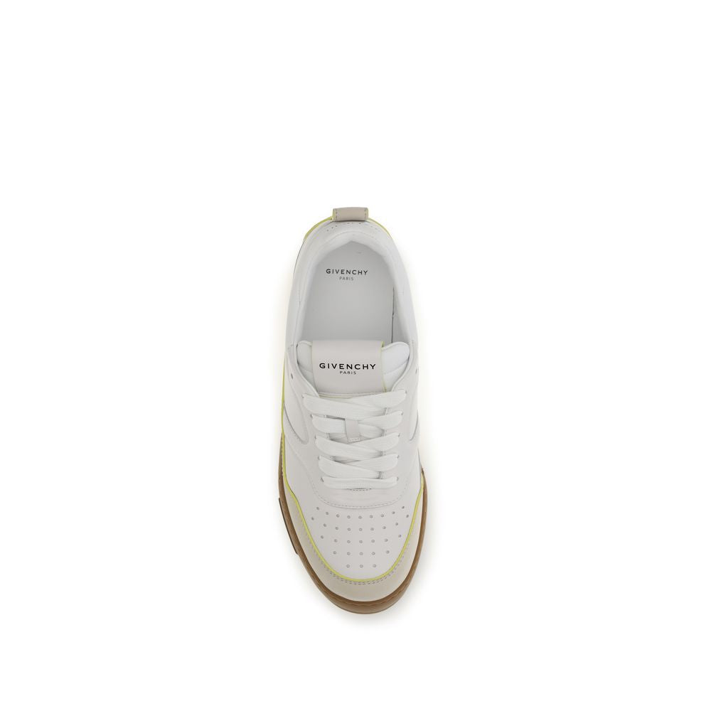 2026 New Arrival Givenchy White Calf Leather Bos Taurus Low Top Sneakers