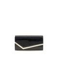 2026 New Arrival Jimmy Choo Black Calf Leather Bos Taurus Wallet