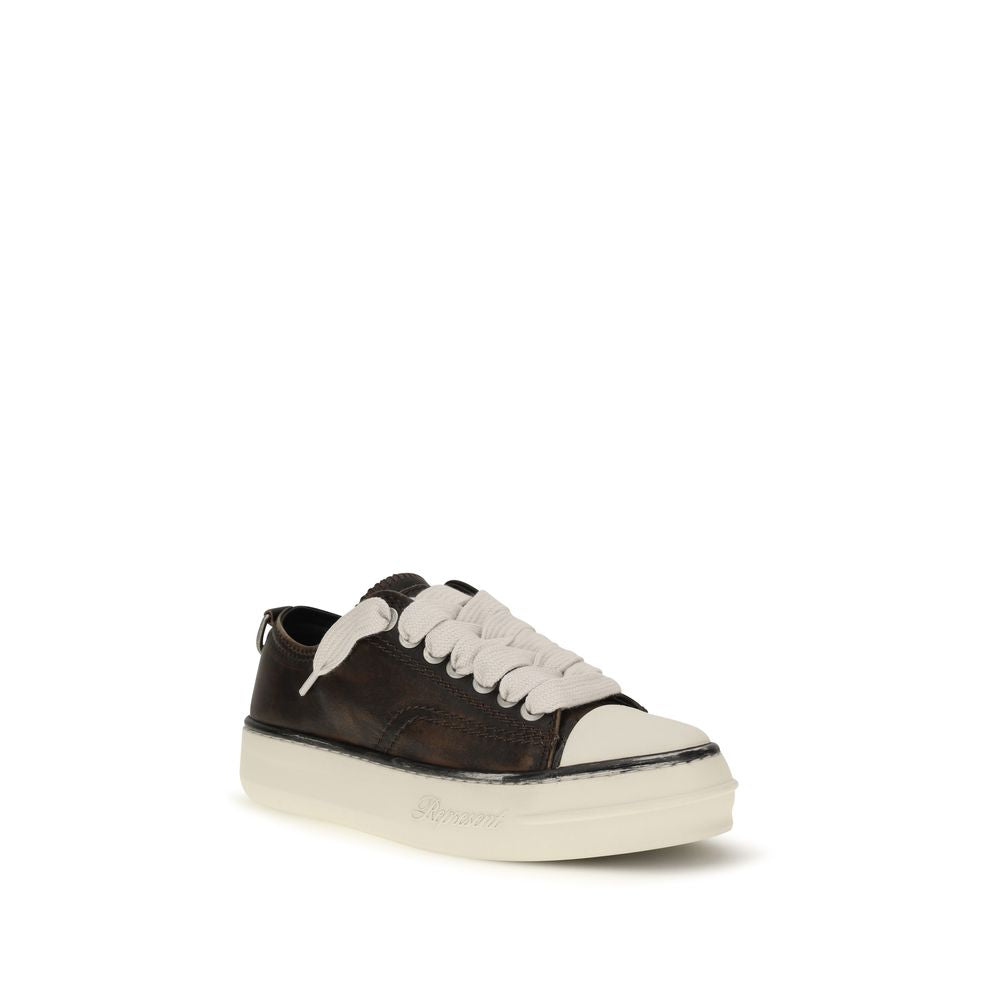 2026 New Arrival Represent Brown Calf Leather Bos Taurus Chunky Sneakers