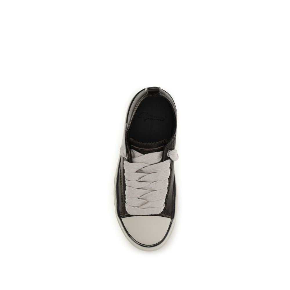2026 New Arrival Represent Brown Calf Leather Bos Taurus Chunky Sneakers
