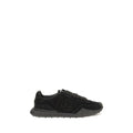 2026 New Arrival Dolce & Gabbana Black Calf Leather Bos Taurus Athletic Sneakers