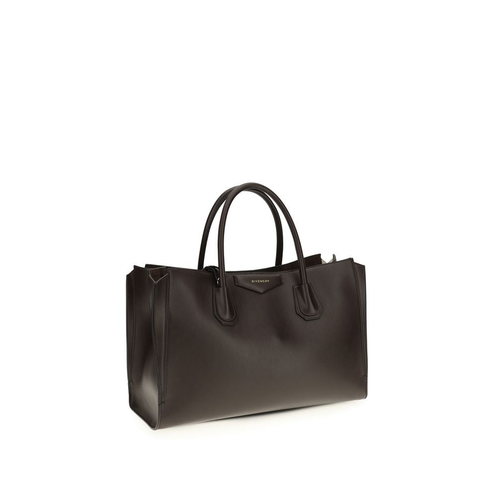 2026 New Arrival Givenchy Brown Calf Leather Bos Taurus Shoulder Bag