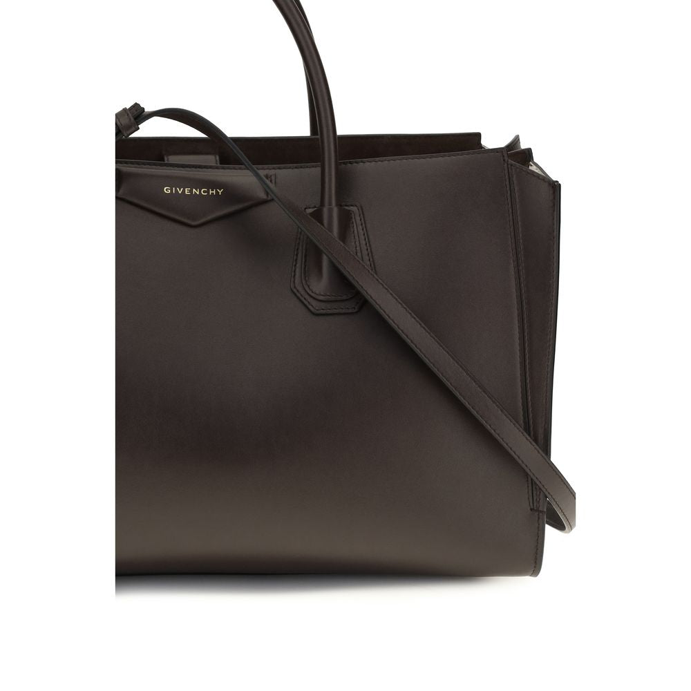 2026 New Arrival Givenchy Brown Calf Leather Bos Taurus Shoulder Bag