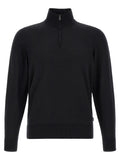 2026 New Arrival Hugo Boss Black Virgin Wool Cardigan