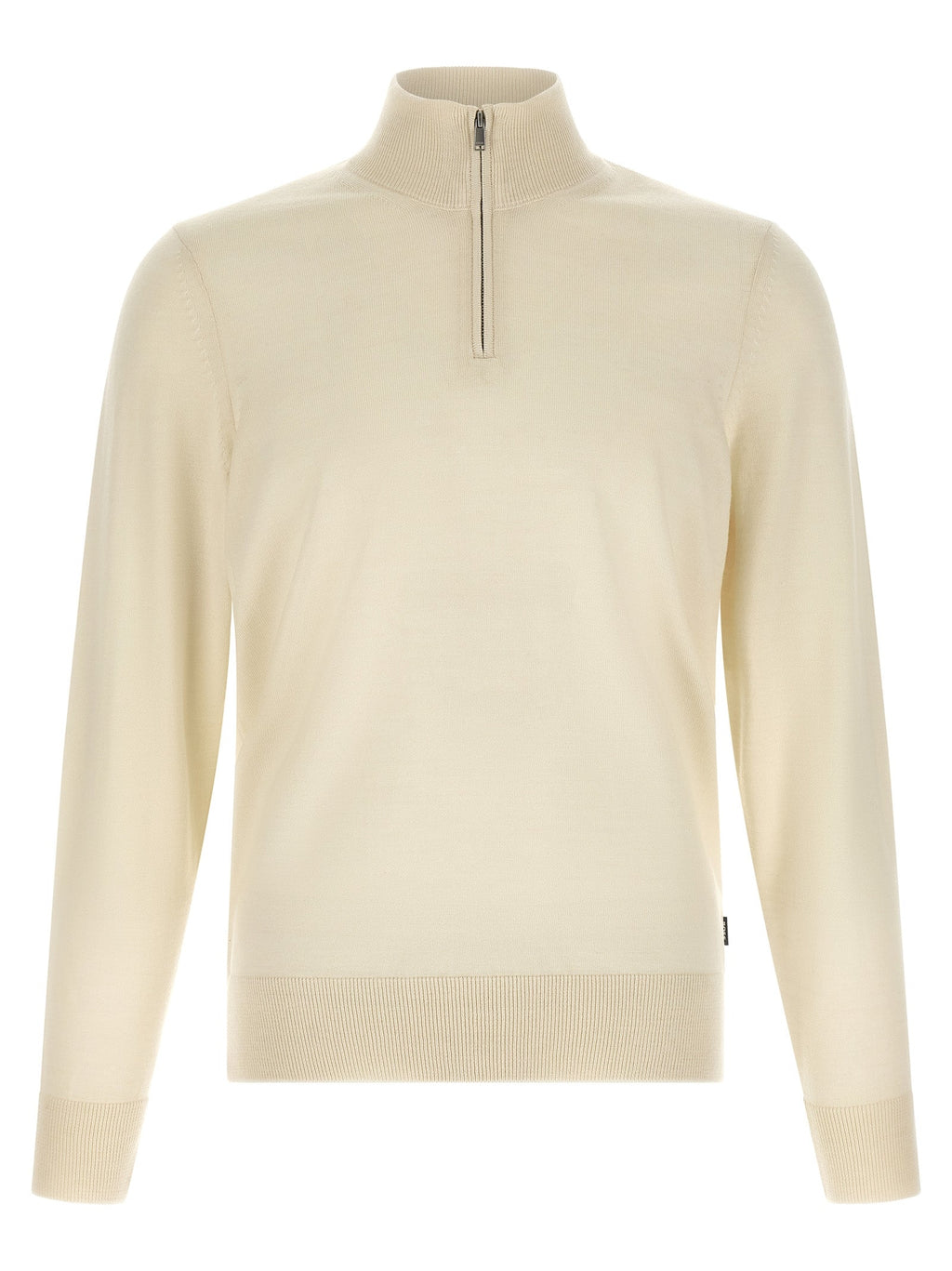 2026 New Arrival Hugo Boss Beige Virgin Wool Cardigan