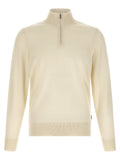 2026 New Arrival Hugo Boss Beige Virgin Wool Cardigan