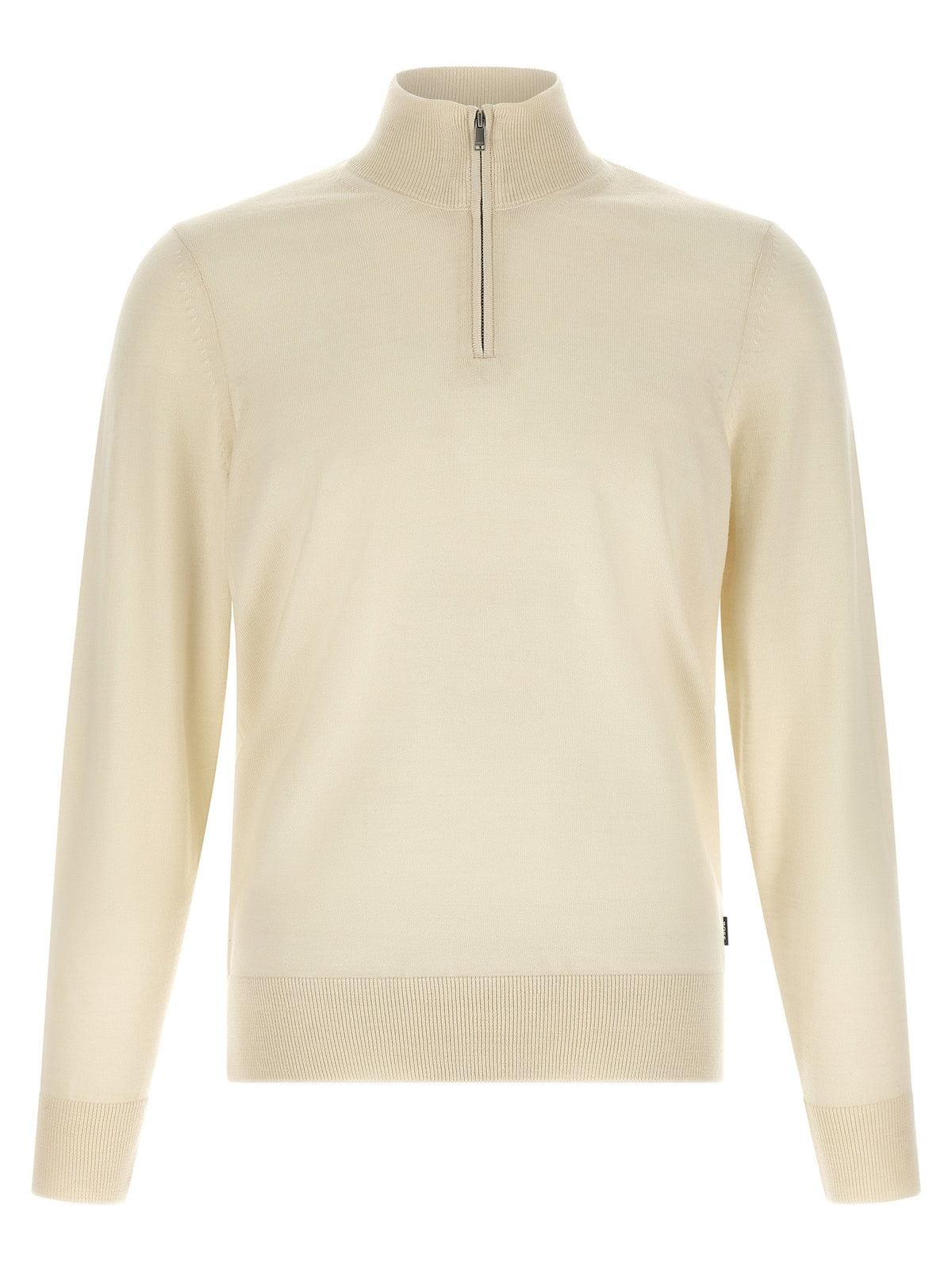 2026 New Arrival Hugo Boss Beige Virgin Wool Cardigan
