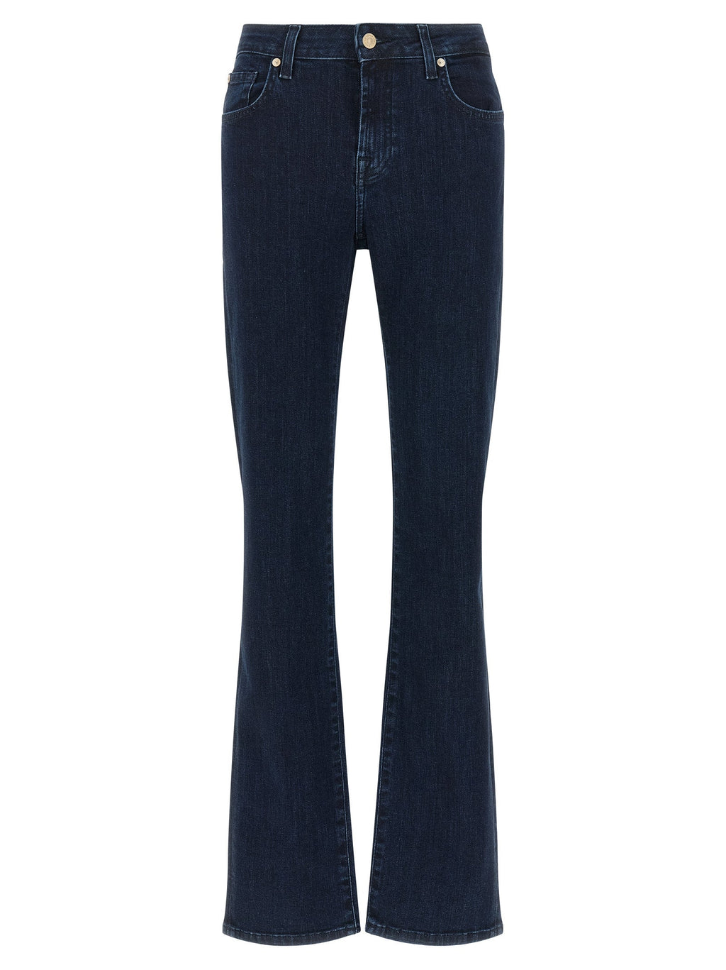 2026 New Arrival 7 For All Mankind Blue Cotton Bootcut Jeans