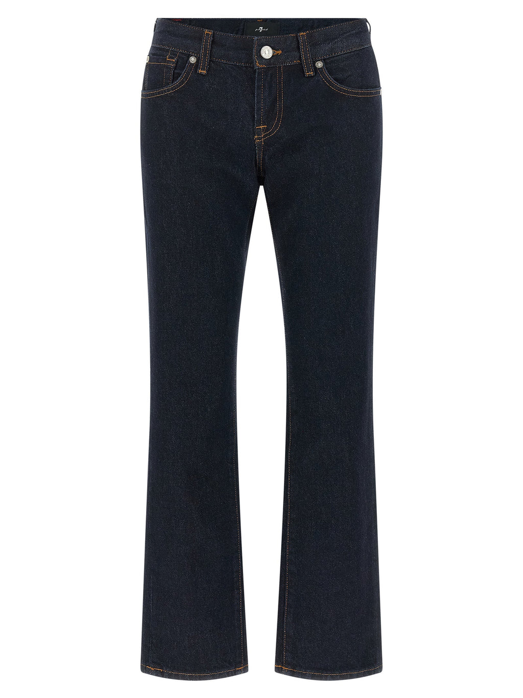 2026 New Arrival 7 For All Mankind Blue Cotton Bootcut Jeans