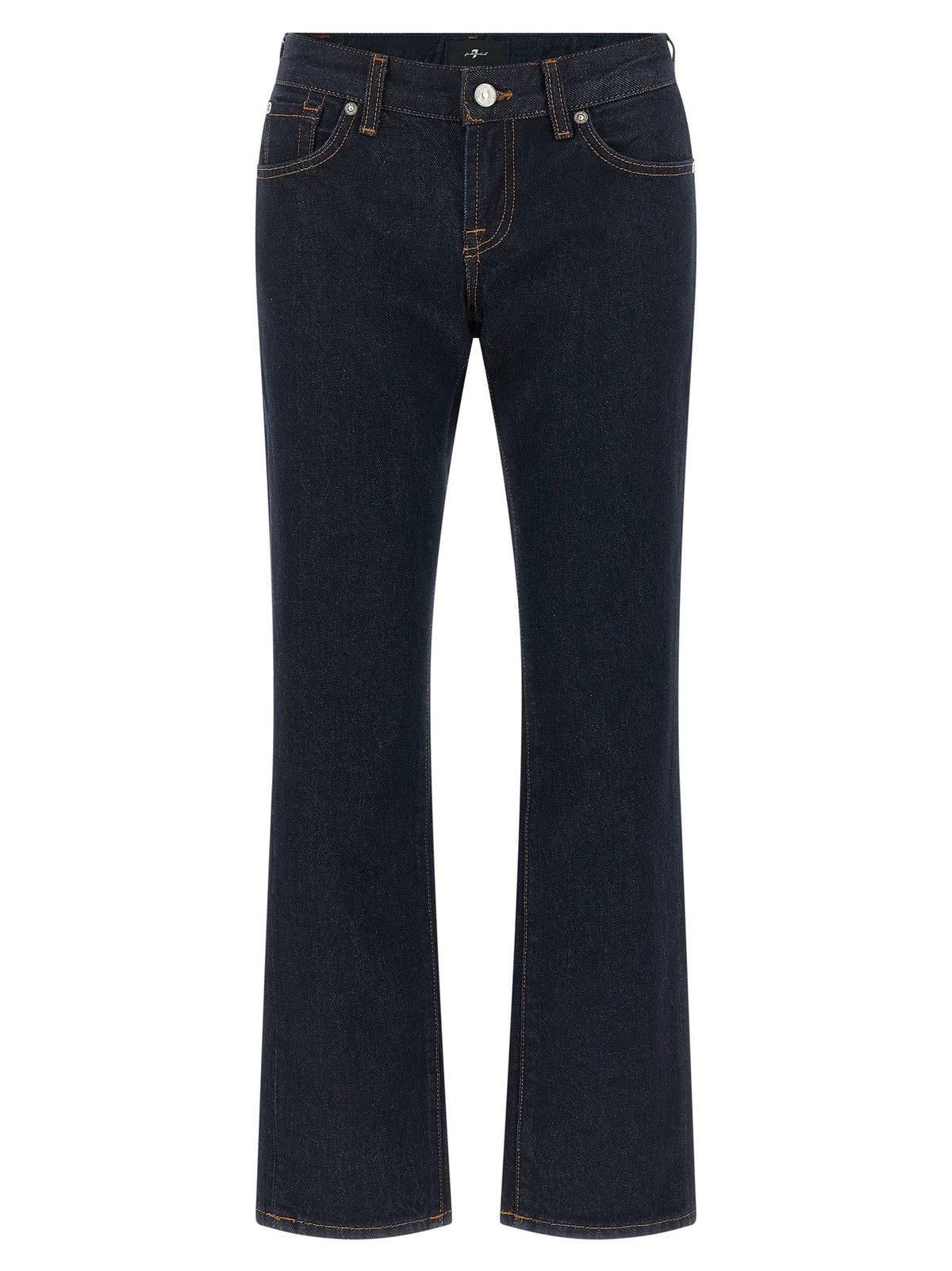 2026 New Arrival 7 For All Mankind Blue Cotton Bootcut Jeans