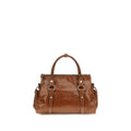 2026 New Arrival Miu Miu Brown Calf Leather Bos Taurus Handbag