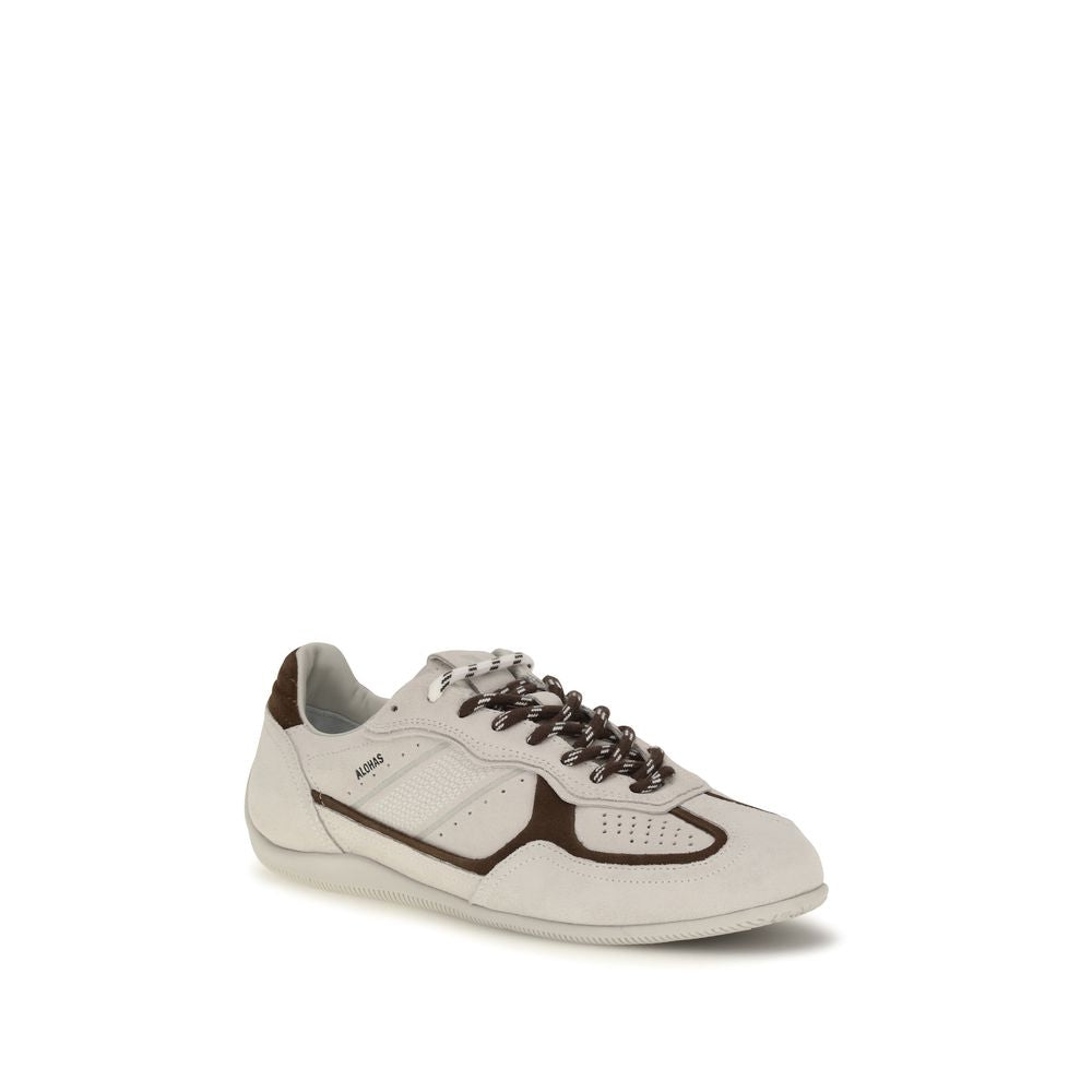 2026 New Arrival Alohas White Calf Leather Bos Taurus Athletic Sneakers