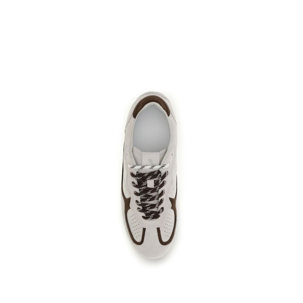 2026 New Arrival Alohas White Calf Leather Bos Taurus Athletic Sneakers