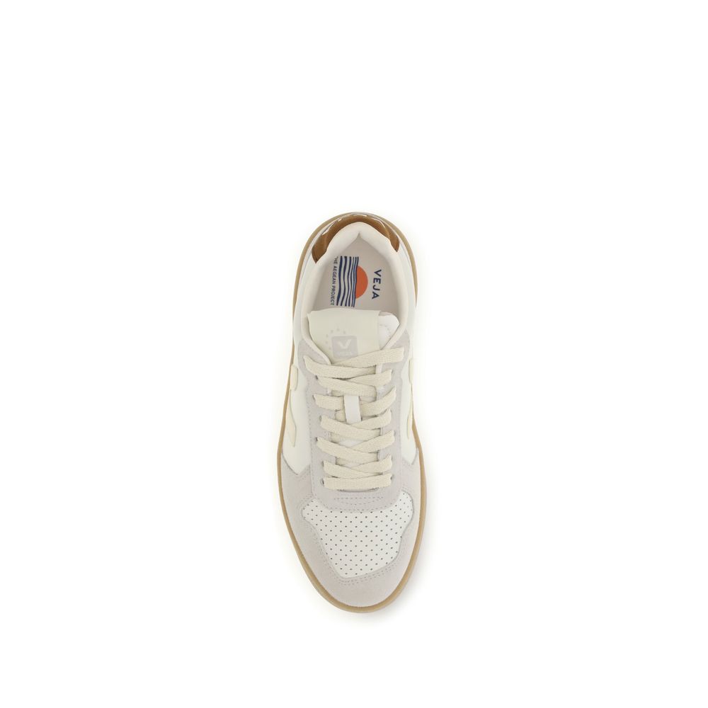 2026 New Arrival Veja Beige Calf Leather Bos Taurus Low Top Sneakers