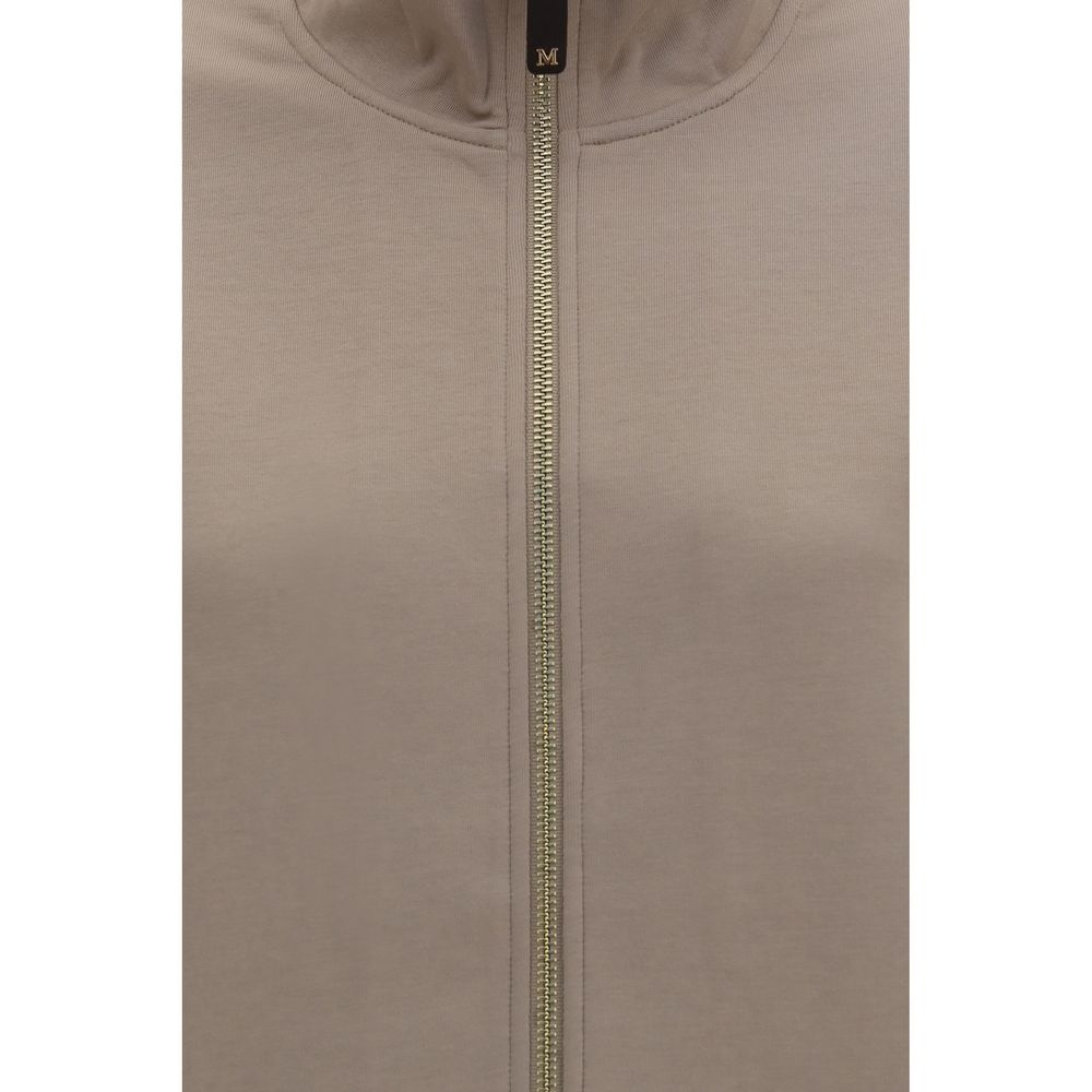 2026 New Arrival 'S Max Mara Beige Cotton Sweatshirt