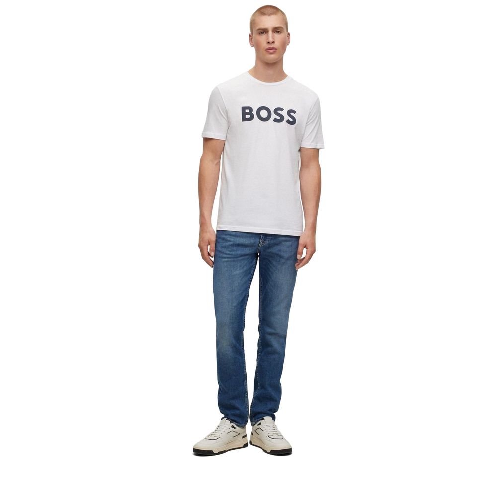 2026 New Arrival Hugo Boss White Cotton T-Shirt