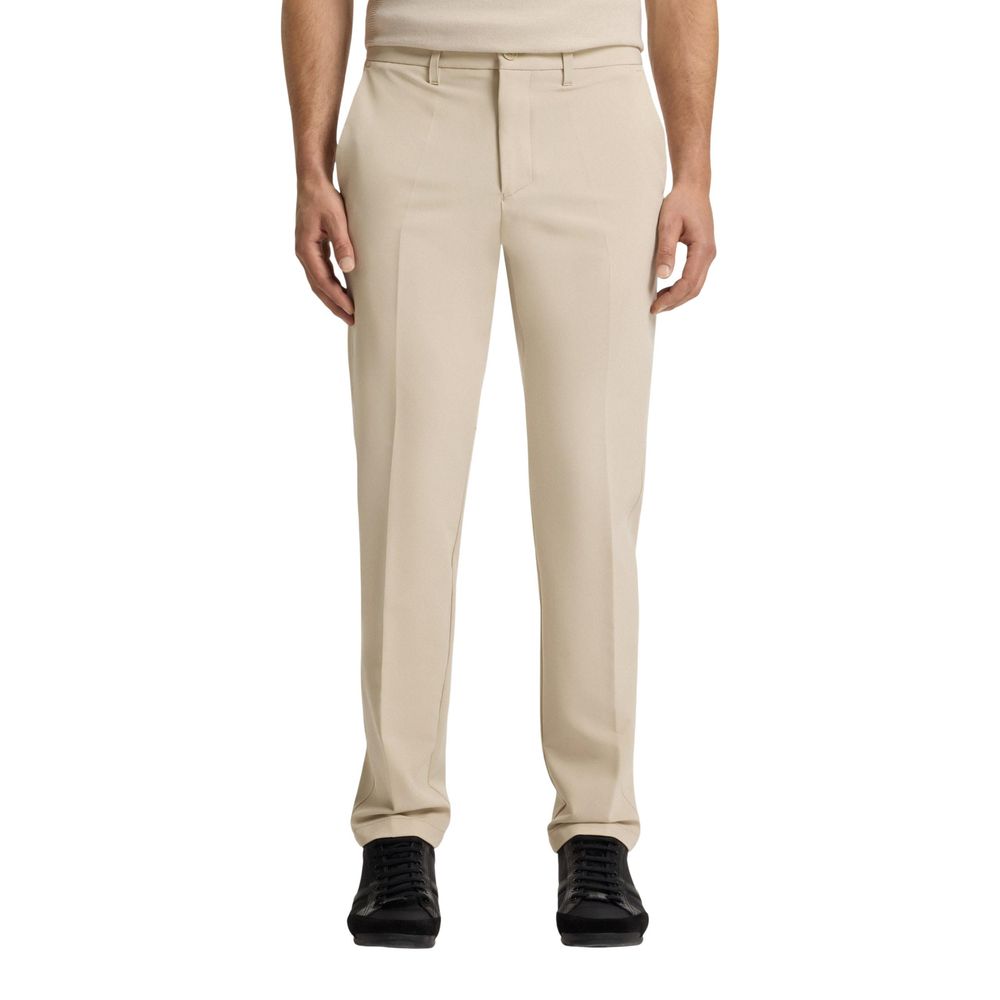 2026 New Arrival Hugo Boss Beige Polyester Skinny Pants