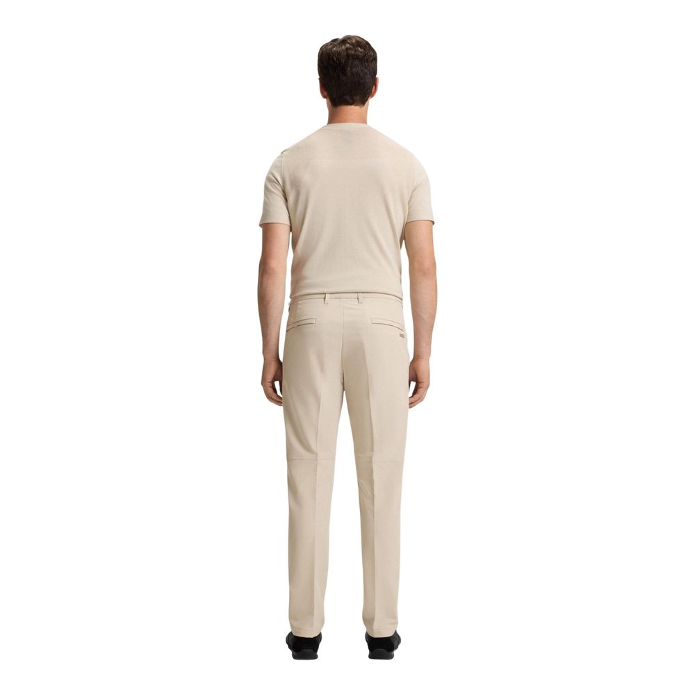 2026 New Arrival Hugo Boss Beige Polyester Skinny Pants