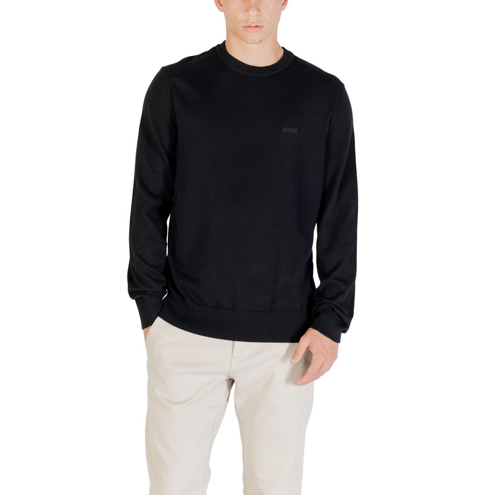 2026 New Arrival Hugo Boss Black Cotton Sweatshirt