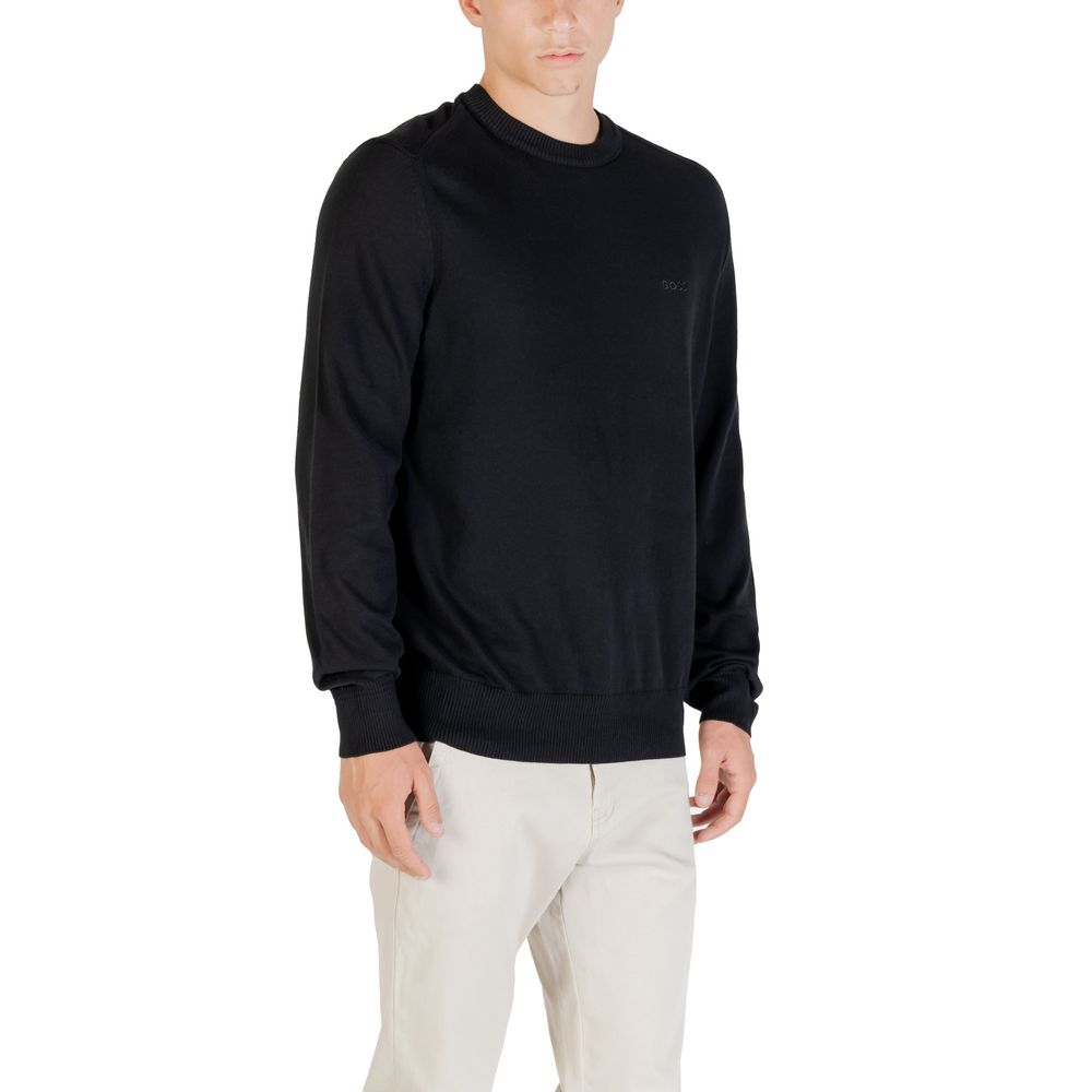 2026 New Arrival Hugo Boss Black Cotton Sweatshirt