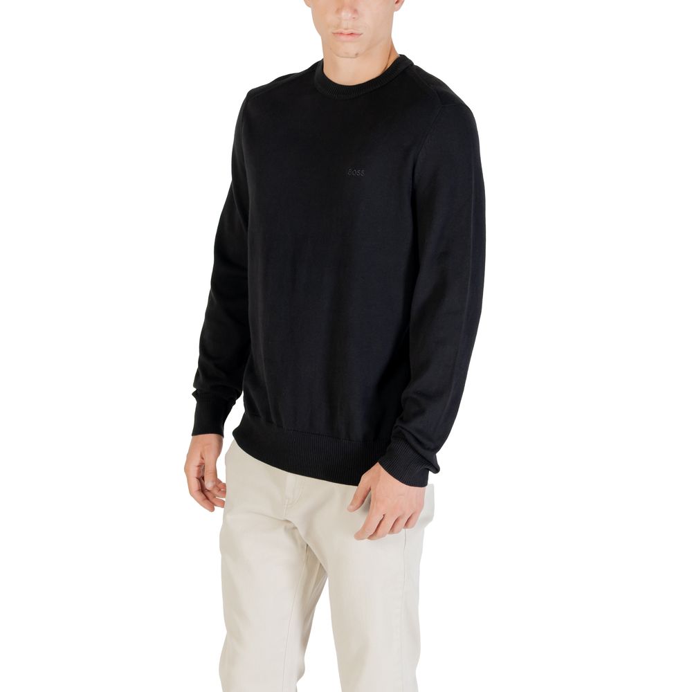 2026 New Arrival Hugo Boss Black Cotton Sweatshirt