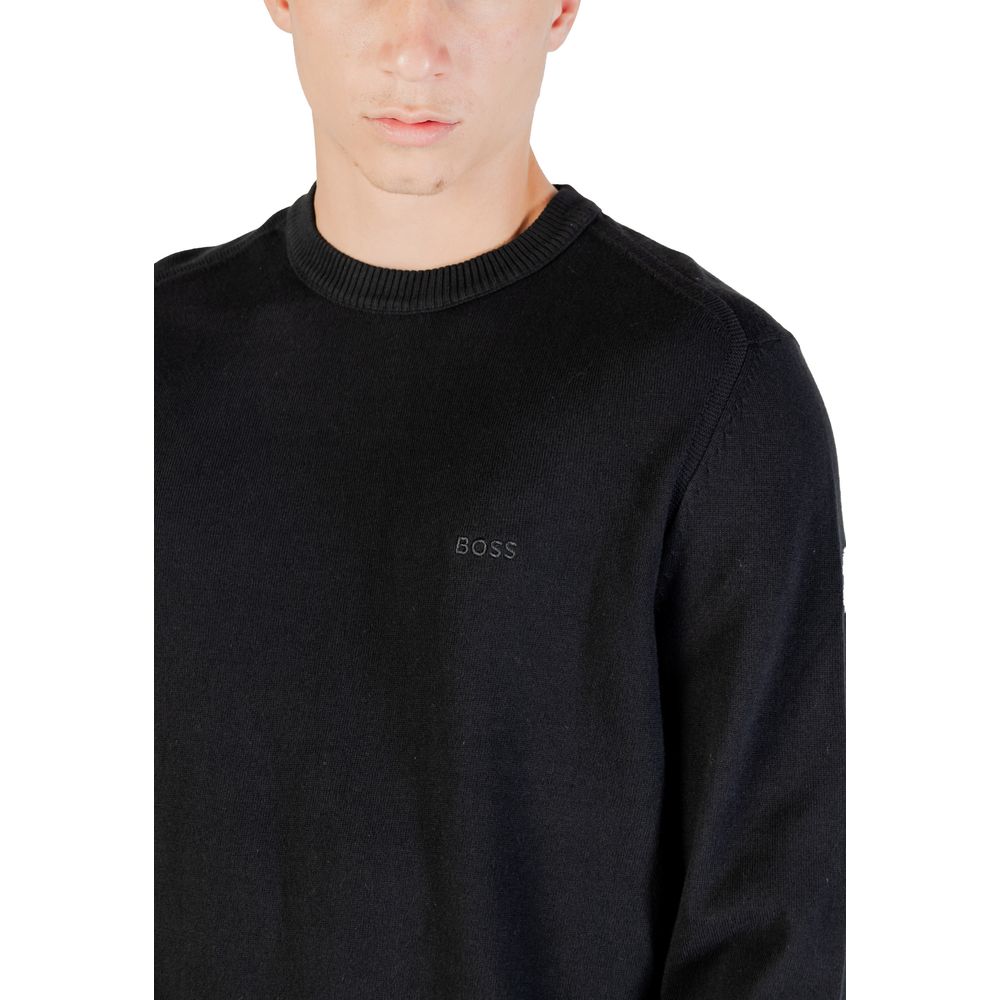 2026 New Arrival Hugo Boss Black Cotton Sweatshirt