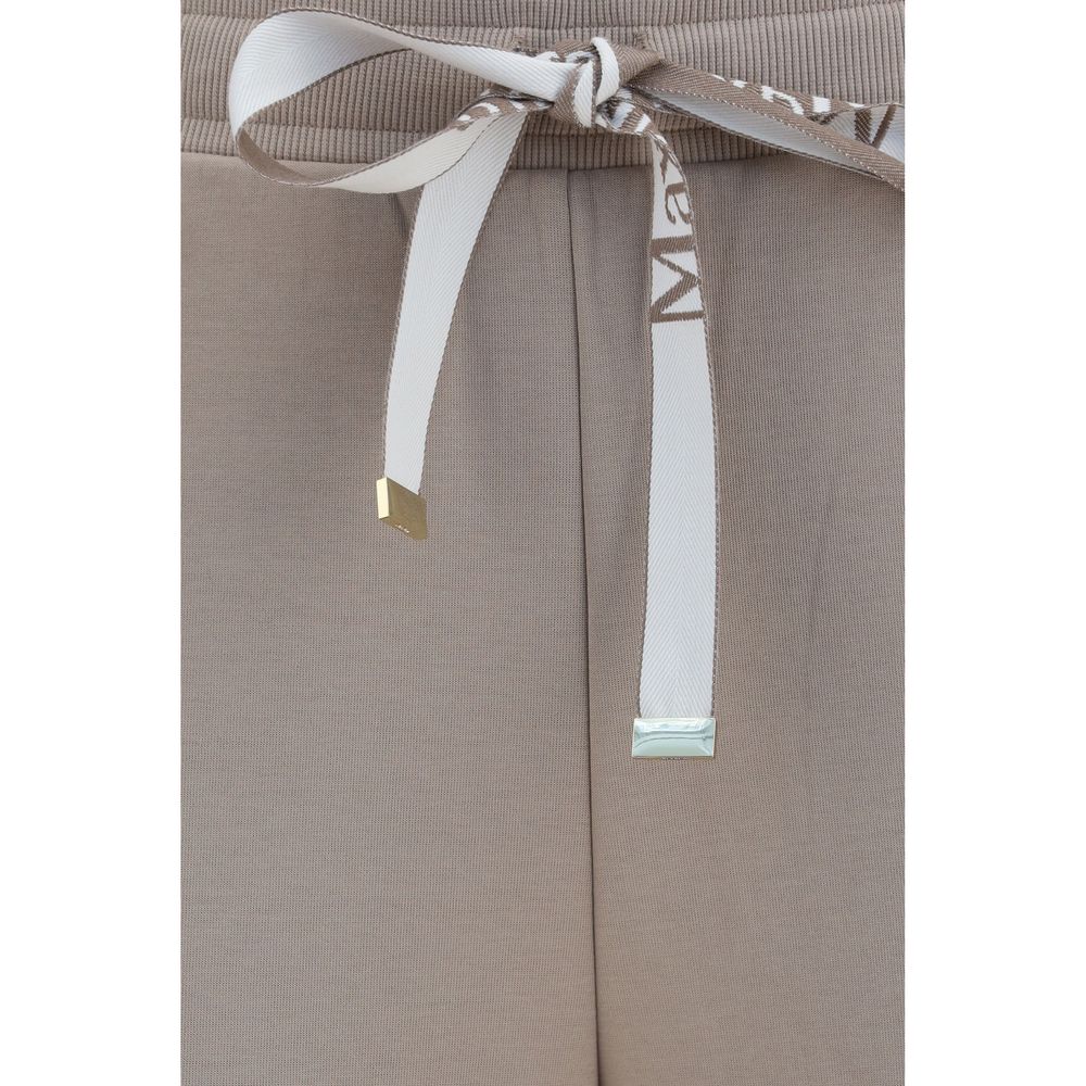2026 New Arrival 'S Max Mara Beige Cotton Casual Pants