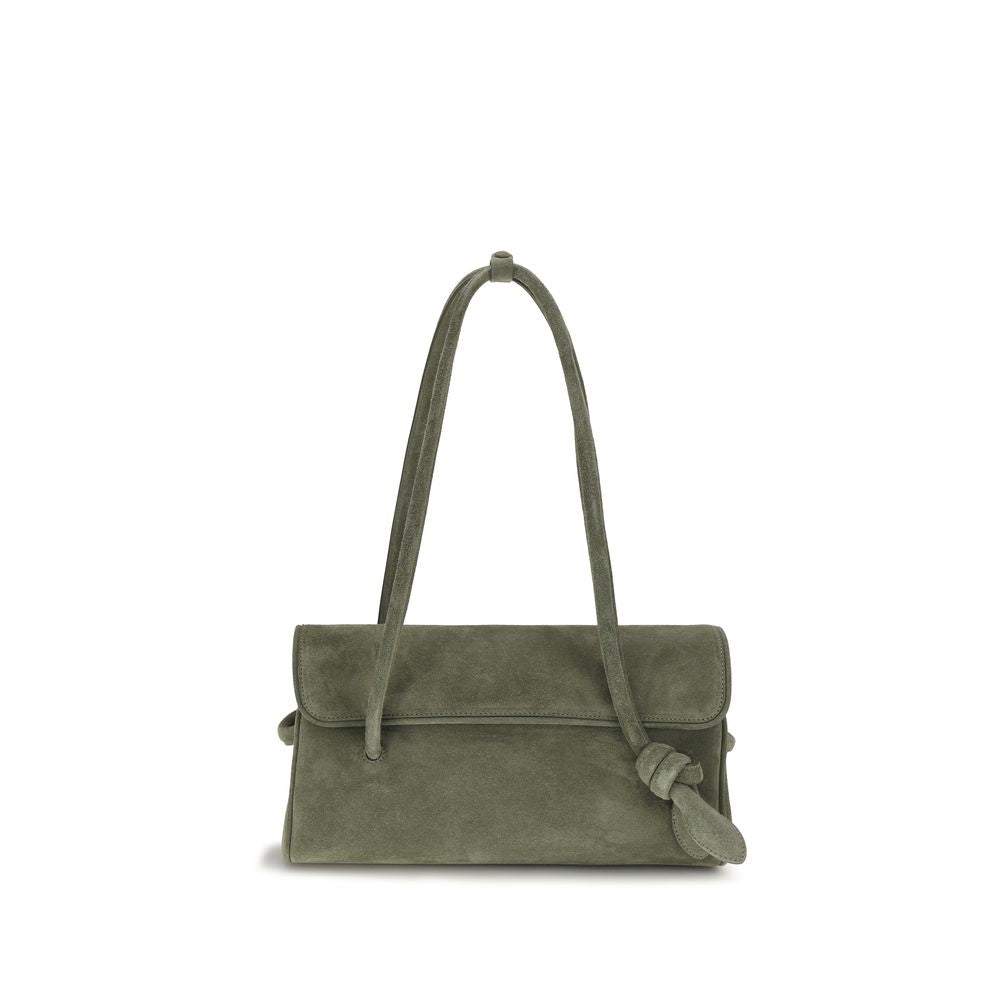2026 New Arrival Jacquemus Bicolor Calf Leather Bos Taurus Shoulder Bag