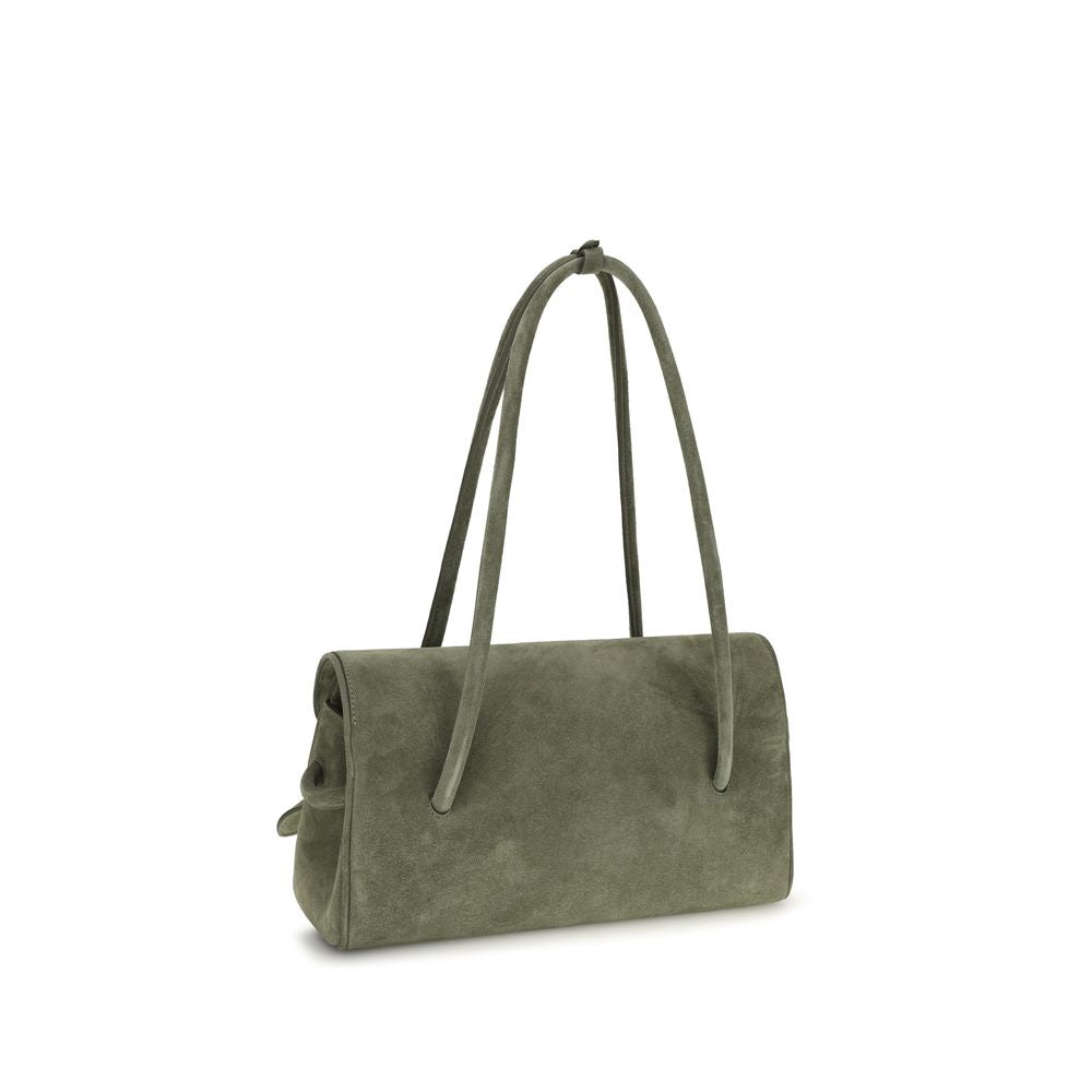 2026 New Arrival Jacquemus Bicolor Calf Leather Bos Taurus Shoulder Bag