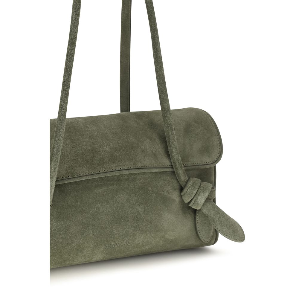 2026 New Arrival Jacquemus Bicolor Calf Leather Bos Taurus Shoulder Bag