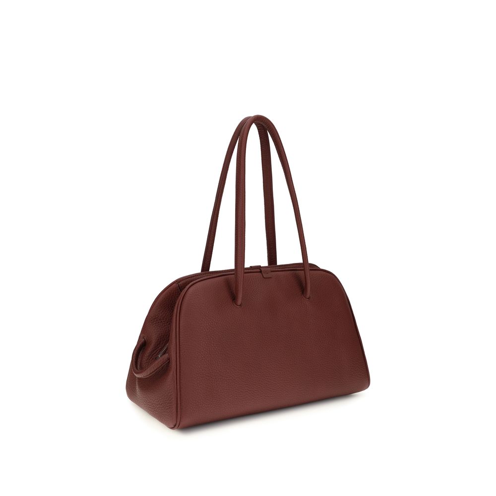 2026 New Arrival Jacquemus Bordeaux Calf Leather Bos Taurus Handbag