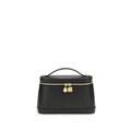 2026 New Arrival Jacquemus Black Calf Leather Bos Taurus Shoulder Bag