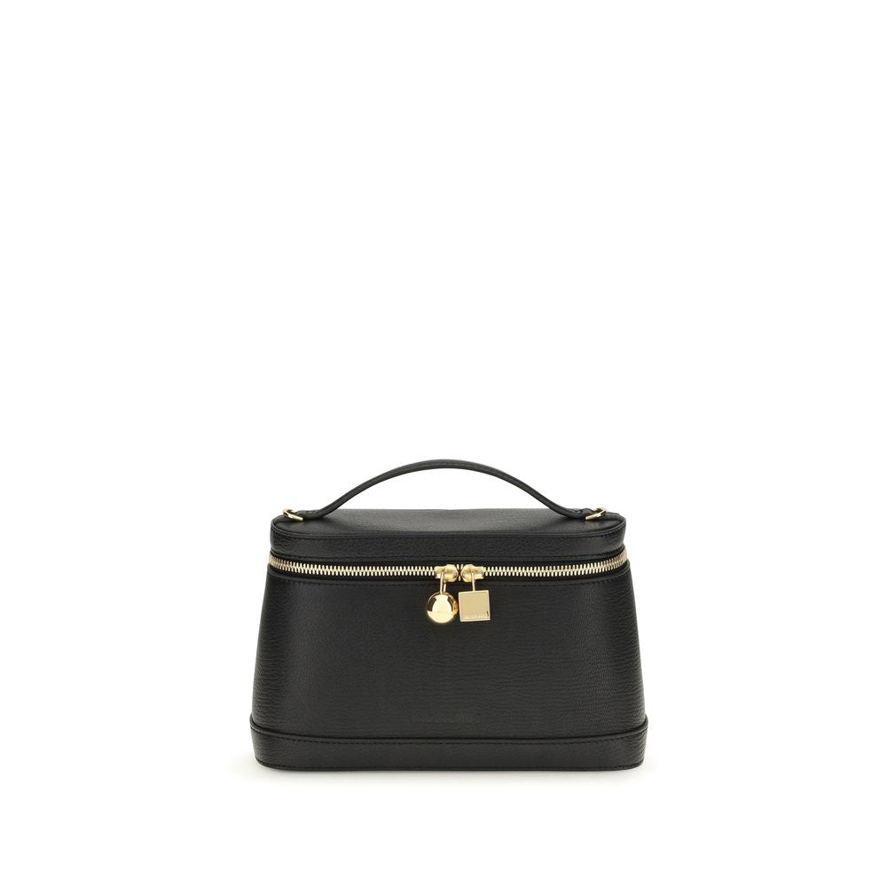 2026 New Arrival Jacquemus Black Calf Leather Bos Taurus Shoulder Bag