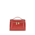 2026 New Arrival Jacquemus Red Calf Leather Bos Taurus Shoulder Bag