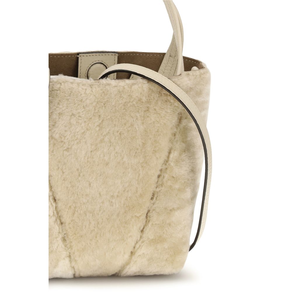 2026 New Arrival Chloé Beige Calf Leather Bos Taurus Shoulder Bag
