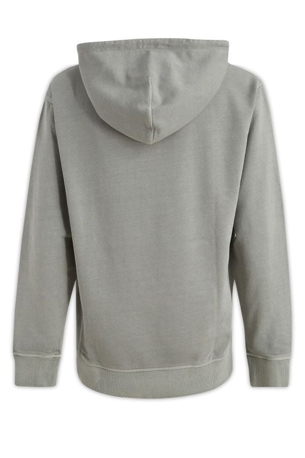 2026 New Arrival Hugo Boss Elegant Grey Cotton Hooded Sweatshirt