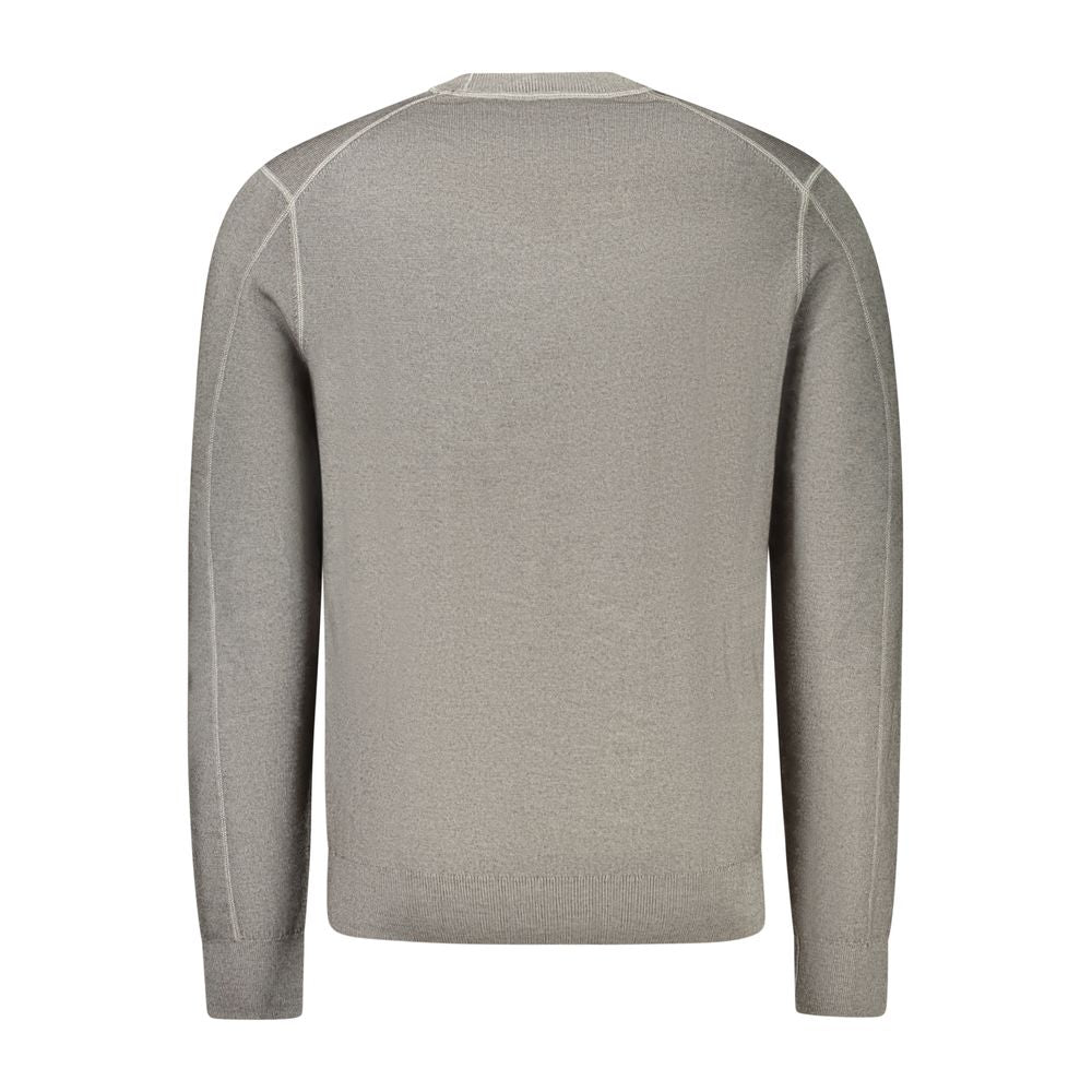 2026 New Arrival Hugo Boss Gray Wool Mens Sweater