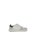 2026 New Arrival Premiata White Calf Leather Bos Taurus Low Top Sneakers