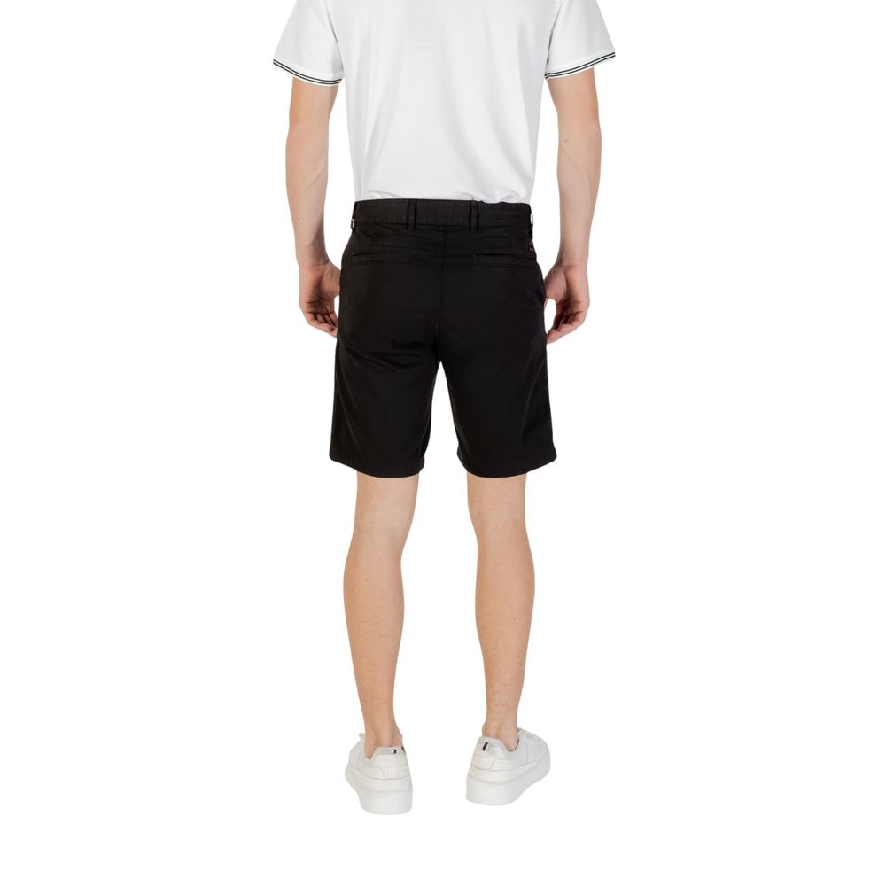 2026 New Arrival Hugo Boss Black Cotton Bermuda