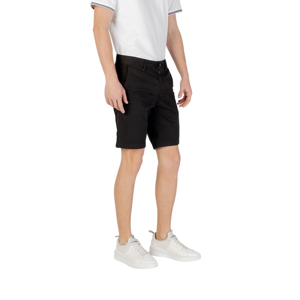 2026 New Arrival Hugo Boss Black Cotton Bermuda