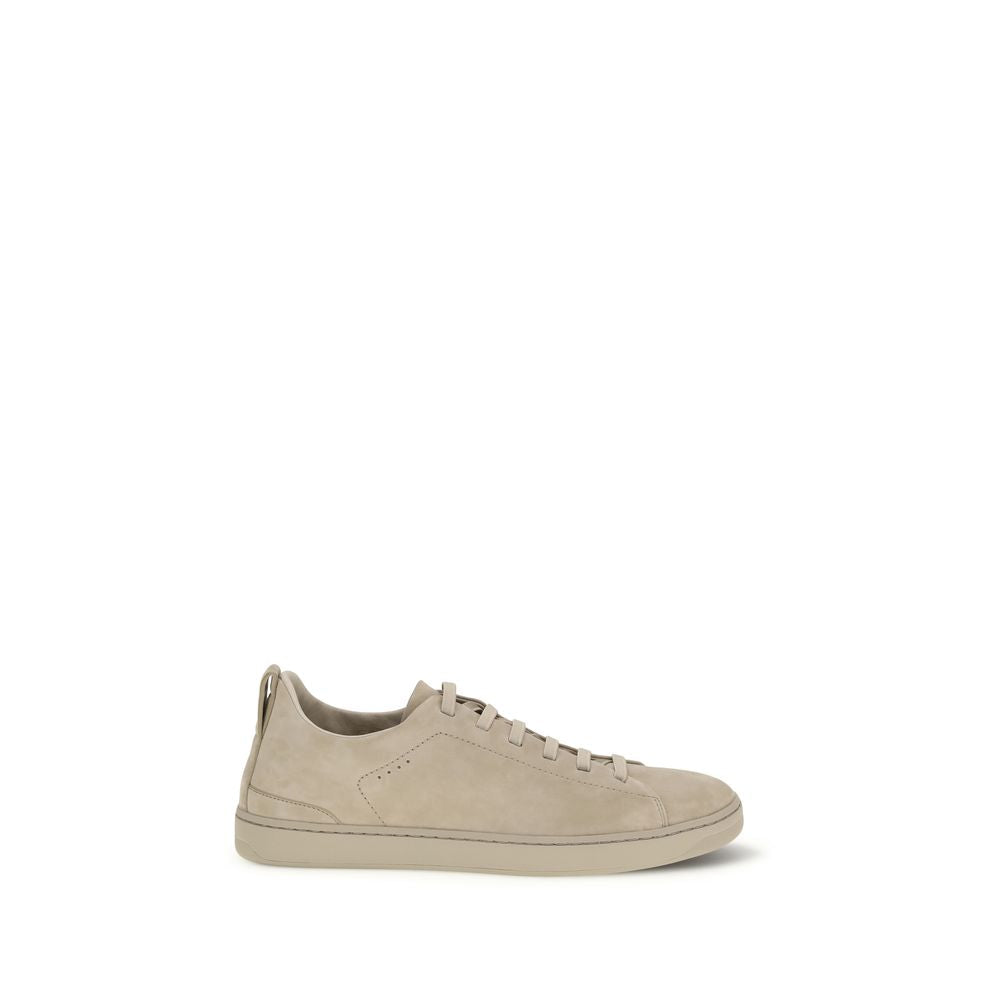 2026 New Arrival Church's Gray Calf Leather Bos Taurus Low Top Sneakers